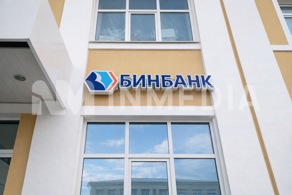 Световые буквы с несветовым бортом