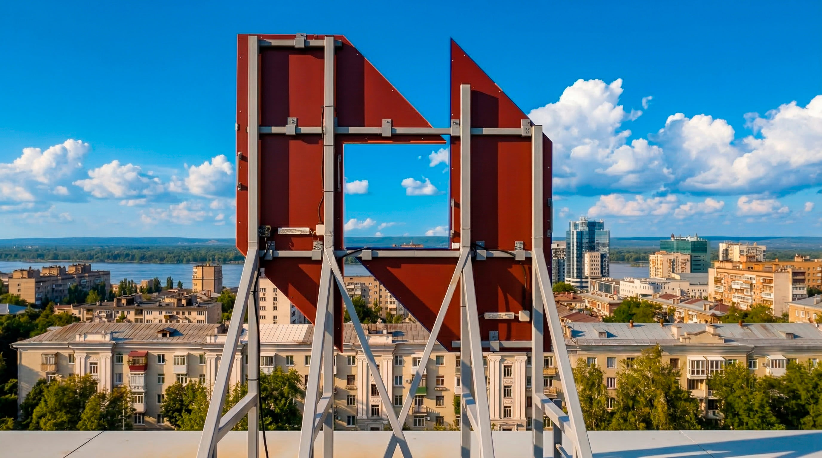 Производство элементов крышной установки ПСБ